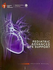 Pediatric Advanced Life Support Provider Manual - Paperback, by AHA - Good z