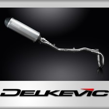 Delkevic Full Exhaust With 13.5 Inch Xoval Titanium Muffler For Klx230s