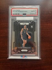 2023 Prizm Victor Wembanyama PSA 10 Gem Mint Rookie Card RC #136 Base - 1