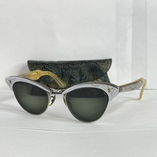 VINTAGE AMERICAN OPTICAL CAT EYE MIDCENTURY SUNGLASSES 60'S prescription 