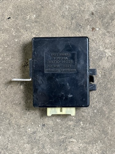 89-92 TOYOTA SUPRA MK3 MÓDULO DE CONTROL DE BLOQUEO ADVERTENCIA DE ROBO 89730-14021 OEM - Imagen 1 de 2