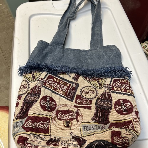 Vintage Coca Cola Tasche - Bild 1 von 4