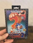 SEGA Sonic the Hedgehog 2 Sega Genesis CIB