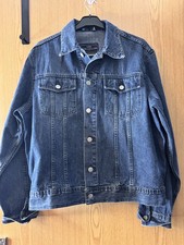 Men’s Henri Lloyd Denim Jean jacket blue pockets size Medium midweight  