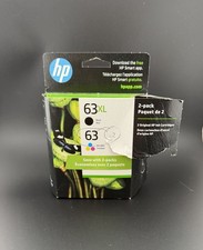 2 Pack Sealed 63 Color Ink Exp 9/2025 no black ink included