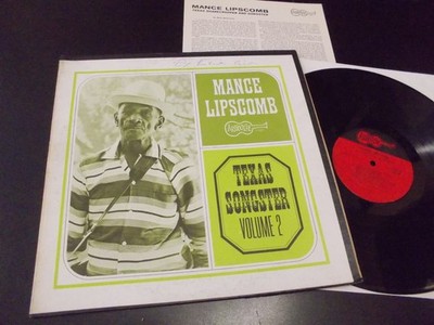 Mance Lipscomb ''Texas Songster Volume 2'' LP Insert Arhoolie Records - F1023 Usa