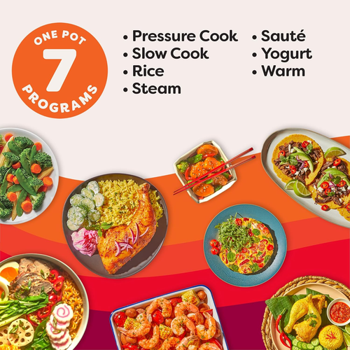 RIO 7-in-1 Multi-Cooker 4QT Pressure Slow Rice Yogurt Steamer Rosewater - Picture 5 of 12