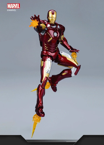 Figurines Kits de montage Original Fondjoy Iron Man 15 cm 1/12  Marvel PVC ABS - Imagen 30 de 30