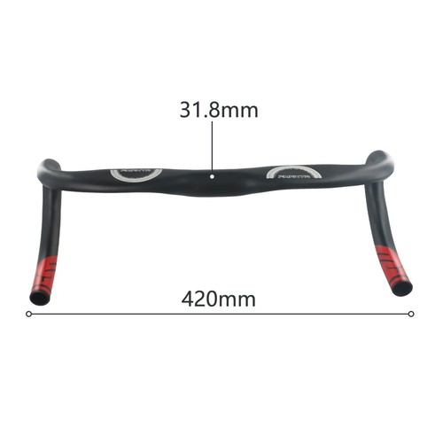 Useful Handlebar Cycling Aluminum Alloy Bent Bar Drop Bar Reduce Resistance - Picture 12 of 24