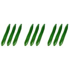  9 Stück künstliche Gurkenschäume, Gemüsedekoration, Simulationsgurke,