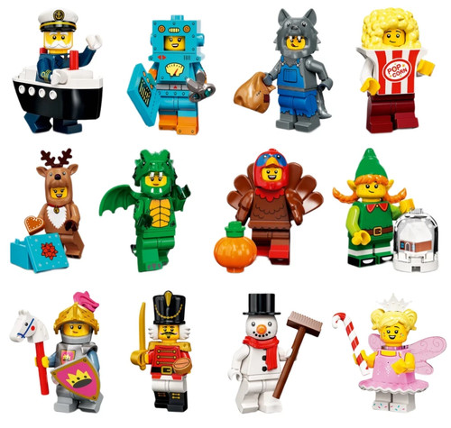 Lego Series 23 Holiday Collectible Minifigures 71034 from 2022 - You Choose! - Picture 1 of 8