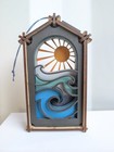 Hand Made Sun Wave Window Hanging Ornament Laser Cut MDF kARANdAVE Wood Ornament