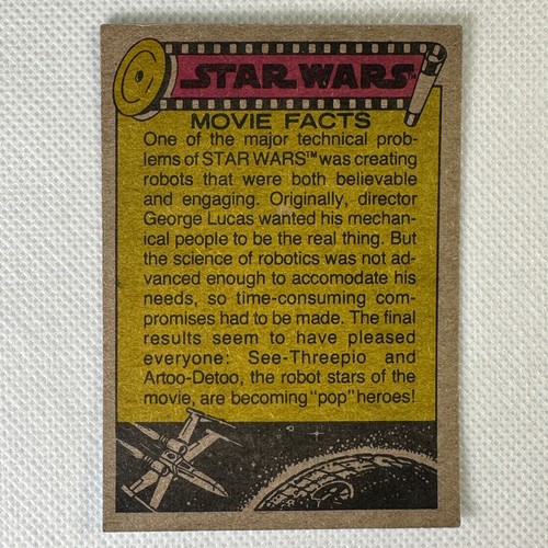 1977 Topps Star Wars Cards Blue Series 1 – You Pick #1–66 – Buy 4 Save 25% - Picture 140 of 266