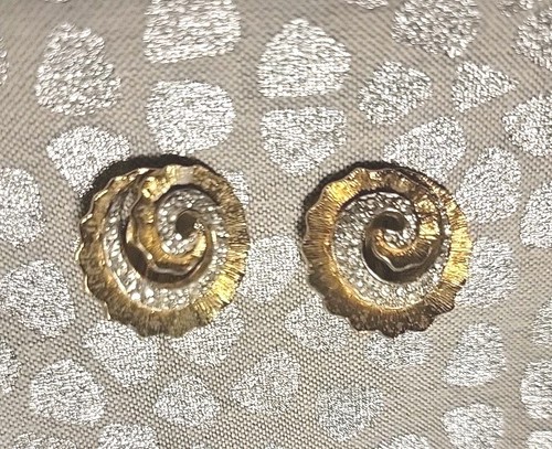 Vintage JOMAZ Ohrclips vergoldet Kristall Strass signiert Jomaz. - Bild 5 von 5