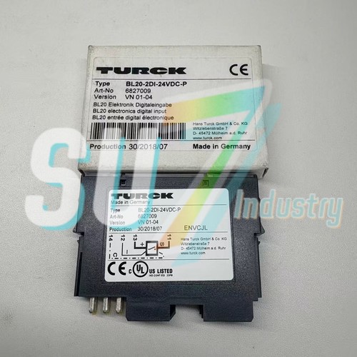 Módulo PLC TURCK BL20-2DI-24VDC-P 6827009 # 1 pieza nuevo en caja - Imagen 2 de 6