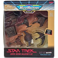 MICRO MACHINES 1995 STAR TREK LIMITED EDITION COLLECTORS SET GALOOB OVP VINTAGE