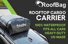 ROOFBAG Rooftop Cargo Carrier Made in USA, 15 Cubic Feet. Waterproof travel bag
