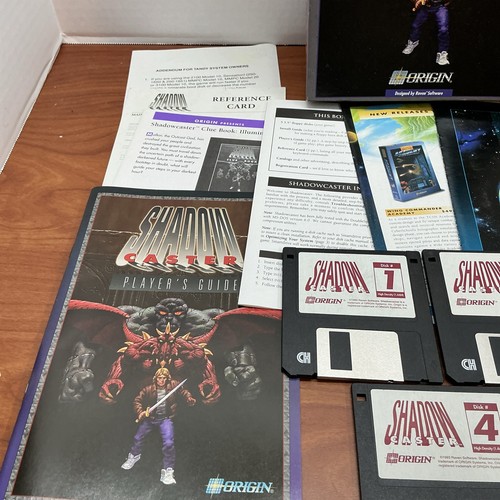 ShadowCaster (Origin) (Big Box) (PC 3,5" Disks, 1993) - KOMPLETT / CIB - Bild 3 von 5