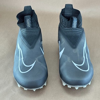 Nike Alpha Menace Elite 3 Cleats Size 15 Black/White-Iron Grey CT6648-001 NEW