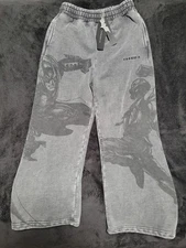 YoungLa Batman Legends Joggers ("The Battle Gray") (Medium)