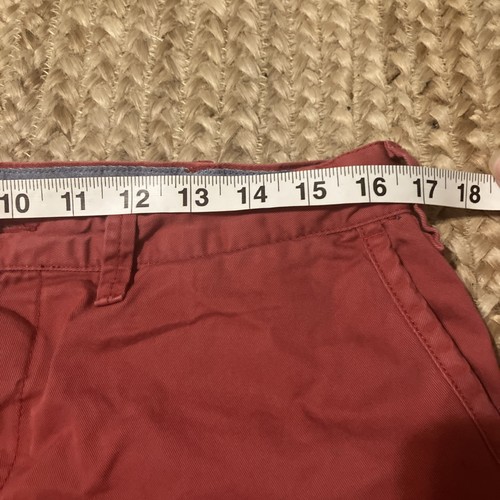 Pantalones Cortos POLO RALPH LAUREN 33 AJUSTE RELAJADO ALGODÓN EXCEDENTE ROJO - Imagen 6 de 12