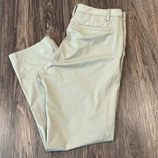 Rhône Commuter Pant Classic Mens Color Tan Size 33 Straight Leg Performance Golf