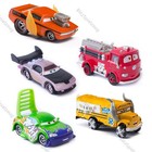 Disney Pixar Cars Boost Wingo DJ Red Miss Fritter Metall Auto Spielzeug Geschenk