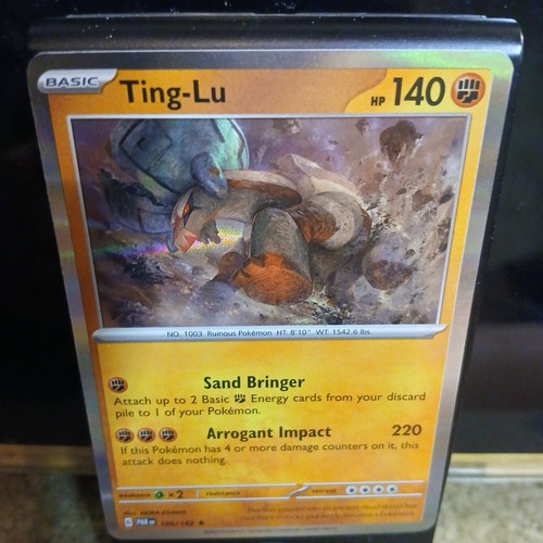 Ting-Lu 109/182 Sv04: Paradox Rift Holo Pokemon - Picture 4 of 8
