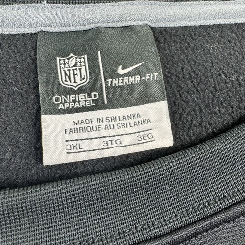 Nike NFL On-Field Philadelphia Eagles Therma-Fit Sweatshirt mit Rundhalsausschnitt Herren 3XL - Bild 3 von 9