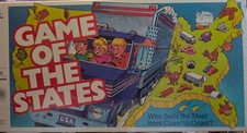 Game Of The States Board Game By Milton Bradley Never Played! Vintage NEW SEALED