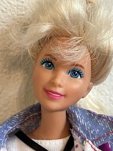 Vintage 1988 High School Jazzie Puppe Barbie Doll Cousin #3635 mit OVP beschädigt - Bild 2 von 24