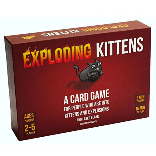 Zombie Kittens Juego de Cartas Divertido Juego Familiar Noche para Niños Adolescentes Adultos 2-5 Jugadores - Imagen 18 de 28