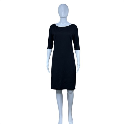 Ralph Lauren Black Label Cashmere Silk Blend Dress Sz Medium QuietLuxury Preppy - Picture 3 of 17