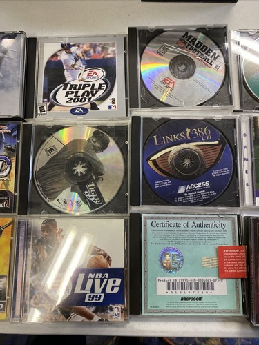 Huge Video Game Lot PC Games CD-ROM CIB 52 Games #5 - Picture 4 of 13