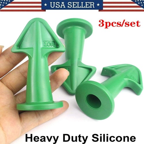 Silicone Caulk Applicator Tool Set, 3 Nozzles for Perfect Sealing and Finishing