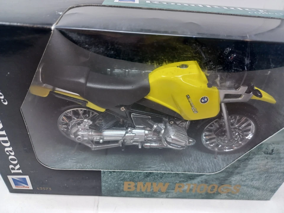 Nova coleção Ray Roadrider BMW R1100GS em amarelo fundido 1:12 - Imagem 2 de 3