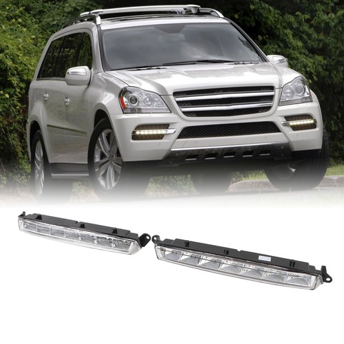 ˘1 Pair Fog Lights 1649060351 LED Daytime Running Fog Lamp Kit For GL‑Class - Picture 8 of 12