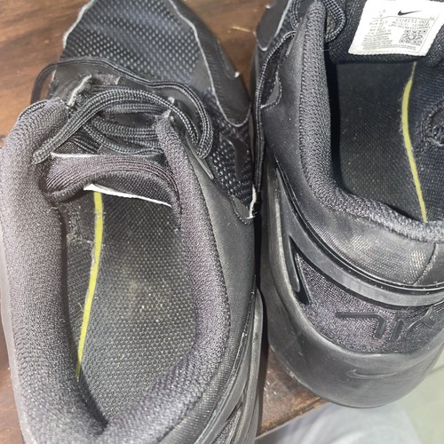 Nike Air Max Bolt Shoes Triple Black Sneakers CU4151 001 Mens Size 9 good con… - Picture 12 of 12