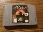 HEXEN Nintendo N 64 N64 System VIDEO GAME CARTRIDGE NES HQ