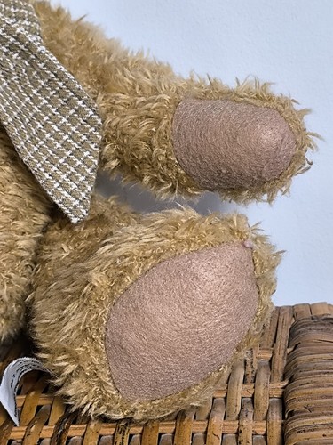 Collectable Vintage Cambrian Bear 15 Inch Jointed Arms & Legs With Scarf - Picture 5 of 14