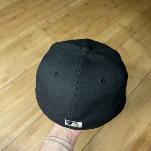 New Era 59FIFTY New York Yankees Primary Logo Black Wheat-UV 7 1/4 Hat SOLD-OUT - Picture 8 of 17