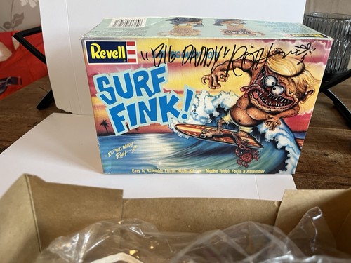 Revell Big Daddy Roth handsignierter Surf Fink Modellbausatz 1990 Neuauflage - Bild 3 von 5