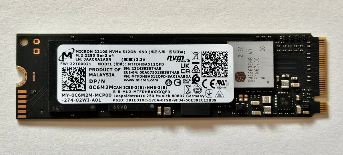 Micron M.2 Interface 512 GB Solid State Drives for sale - eBay