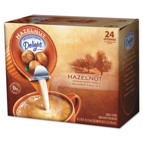 International Delight Hazelnut - Со вкусом лесного ореха - 0,50 жидких унций - 24 шт./коробка - 1