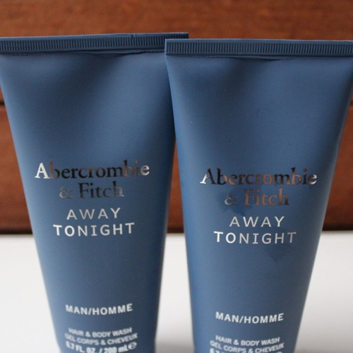 Abercrombie & Fitch Away Tonight Hair & Body Wash Men 6,7oz Menge 2 Neu - Bild 4 von 6