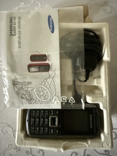 Telefon Komórkowy SAMSUNG Solid B2100 Pyłoszczelny Pancerny Black Czarny - Zdjęcie 2 z 20