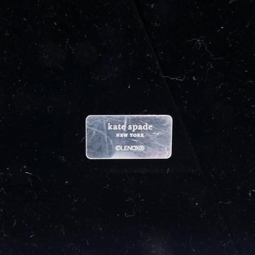 Kate Spade Grace Avenue 5x7 Zoll Bilderrahmen Lenox versilbert 3D erhöhte Schleife - Bild 9 von 10