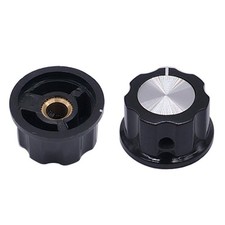 Elevate Your Electronics with Perfect Size 6mm Dia Shaft Knobs Pack of 10