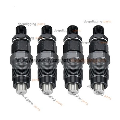 4PCS Fuel Injector 252-1446 154-3018 For Case SR130 SR160 SV185 410 420 D33 D35