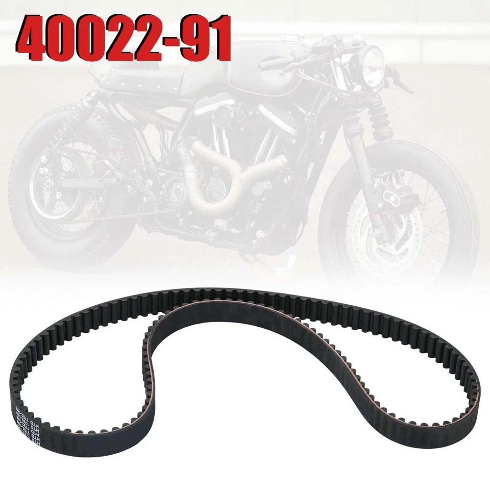 1-1/8in 128T Rear Drive Belt 1991-2003 for Harley Sportster Replaces 40022-91 US Foto 2 de 4